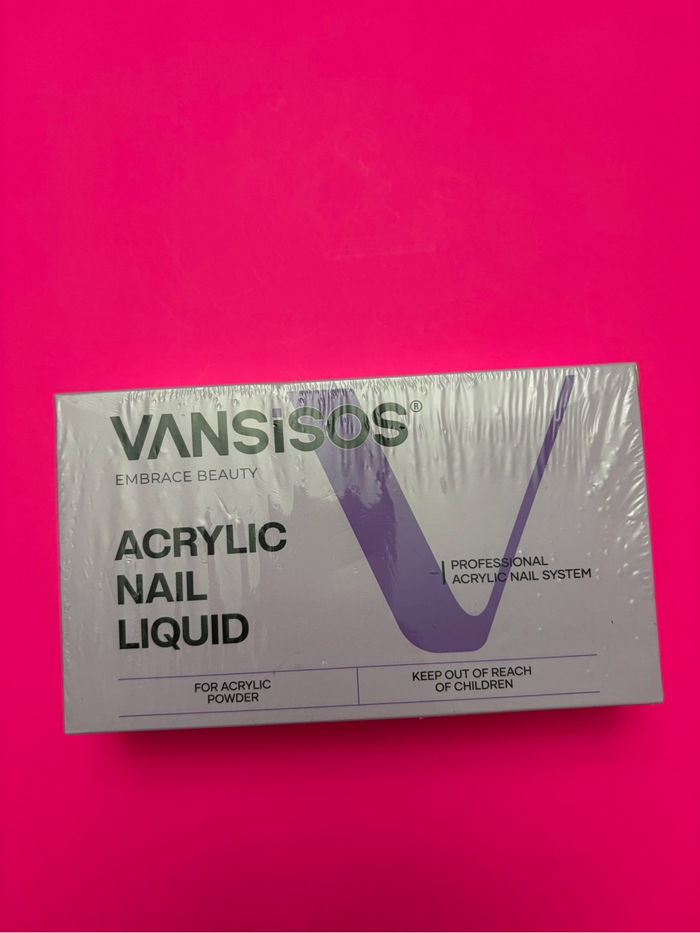 Vans Pink Acrylic Nail Liquid – Professional Acrylic Nail System